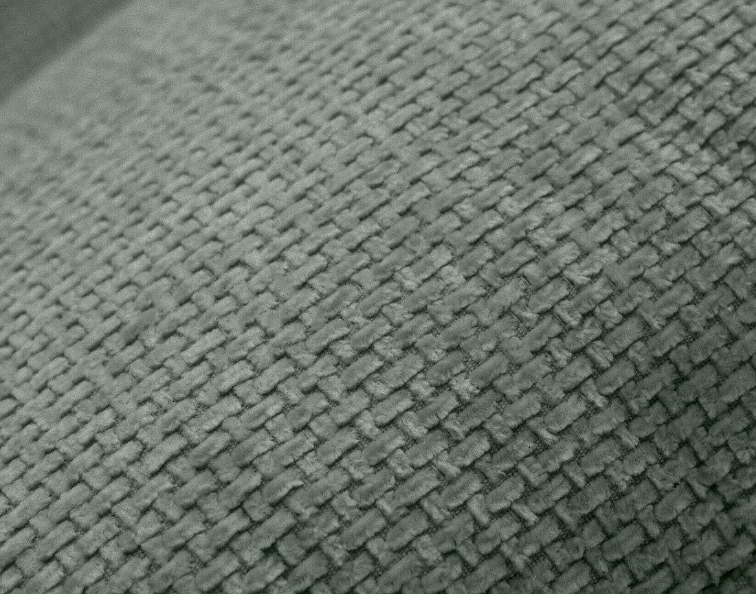 Canapé 3 places convertible avec coffre en velours texturé Larson