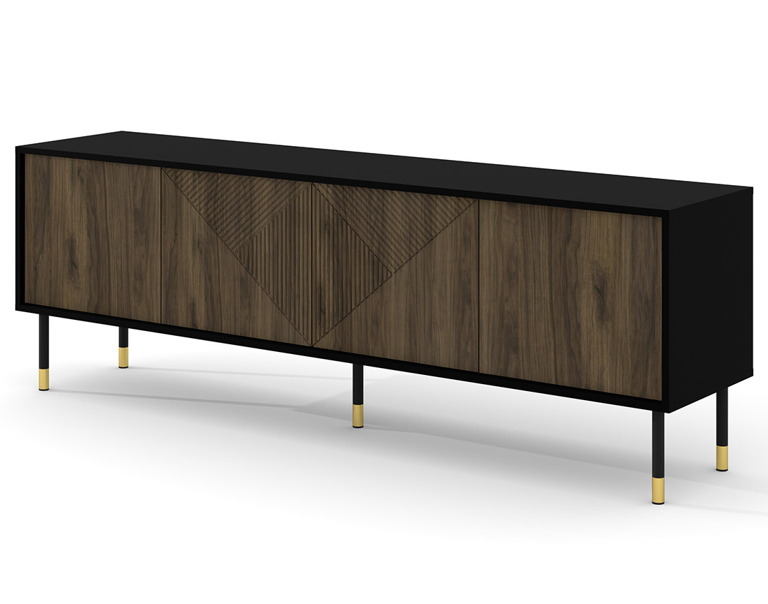 Meuble TV 4 portes 180 cm Kirua