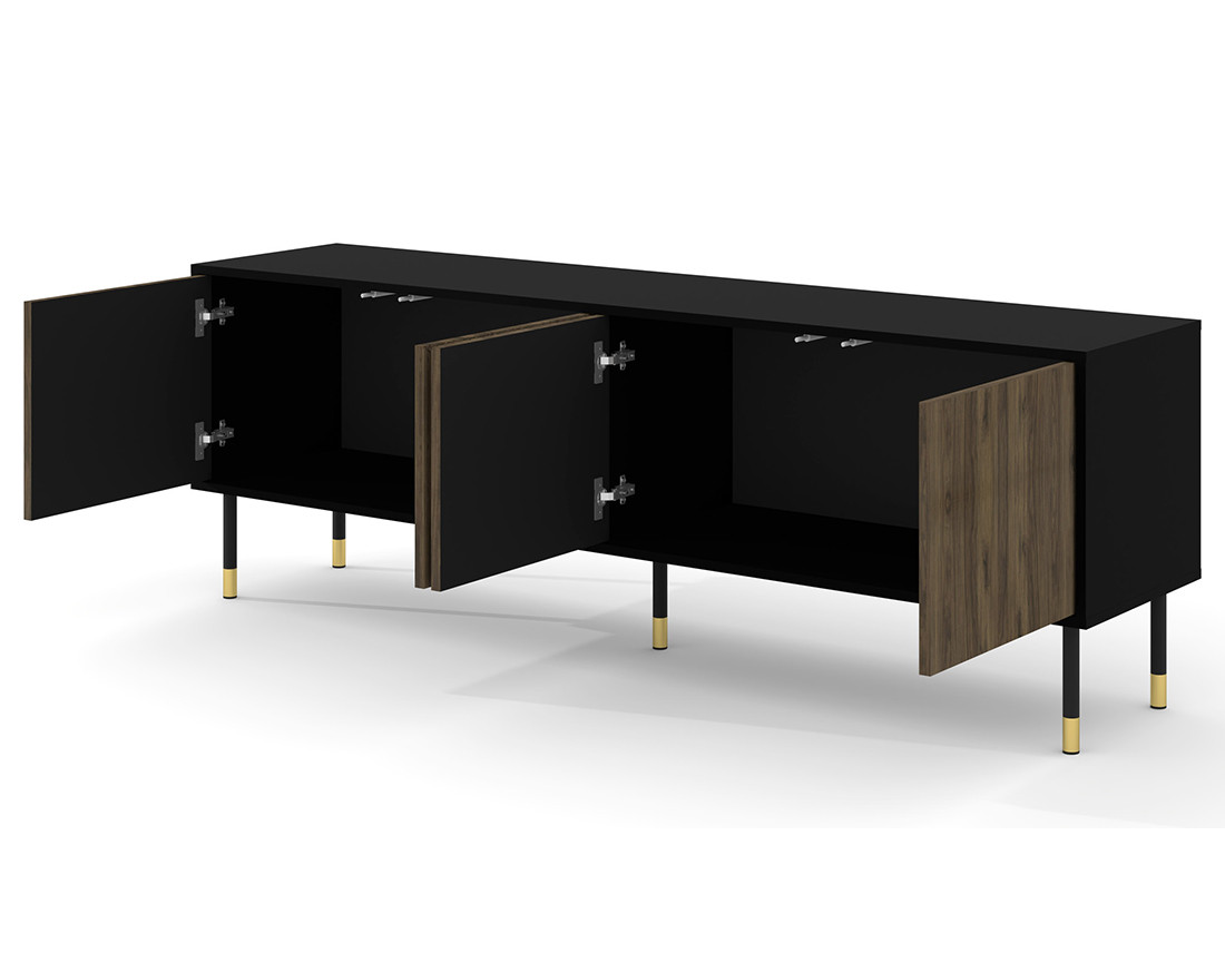 Meuble TV 4 portes 180 cm Kirua