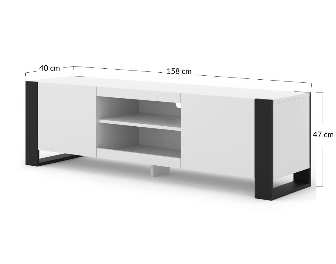Meuble TV 158 cm Pedro