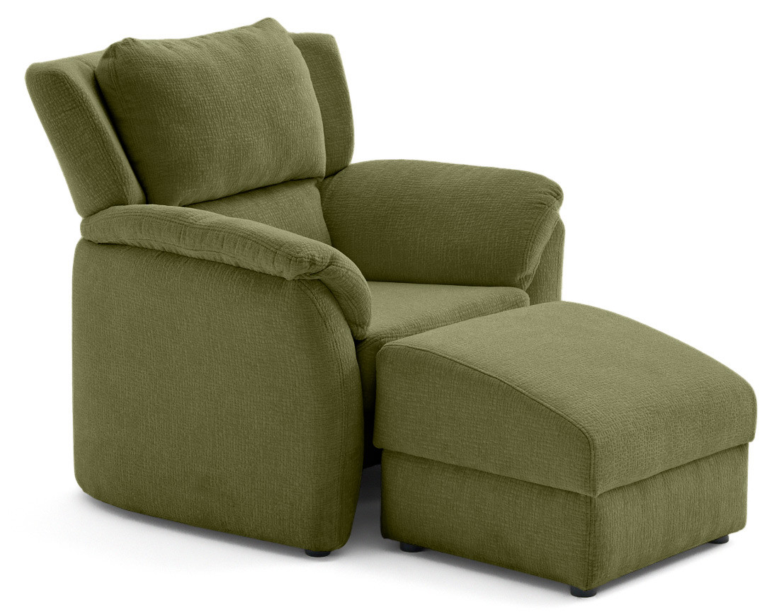 Fauteuil en tissu velours relief Bastille
