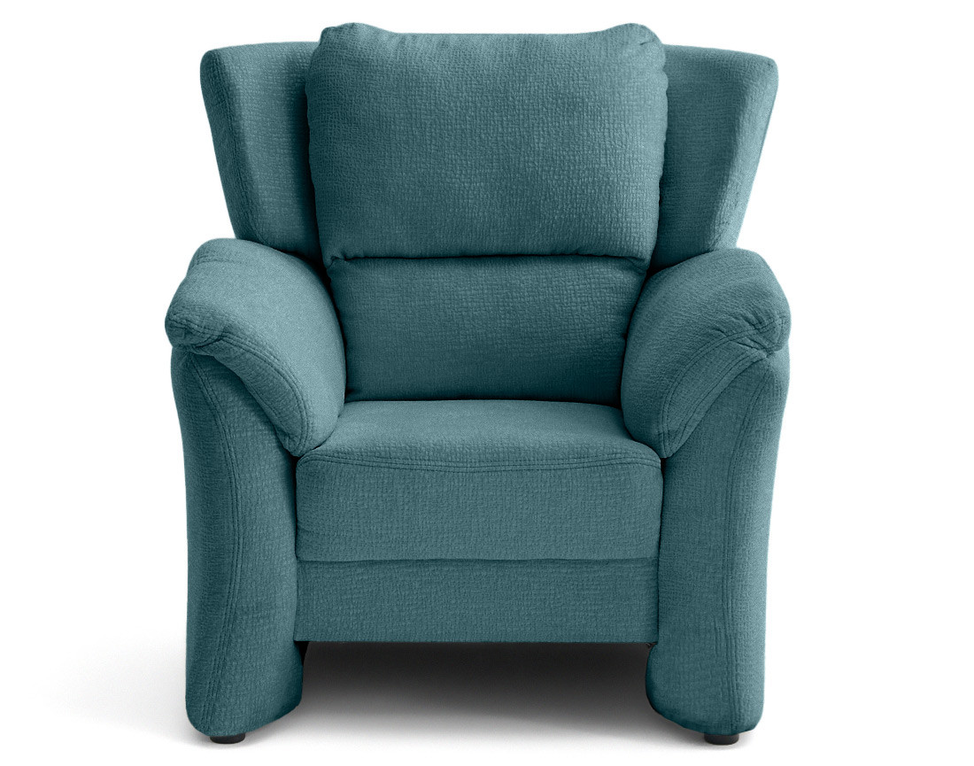 Fauteuil en tissu velours relief Bastille