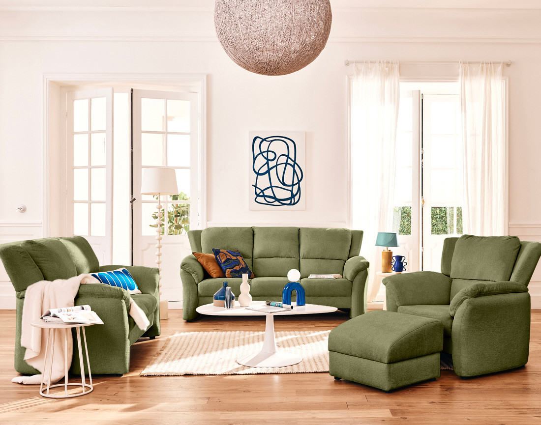 Pouf en tissu velours relief Bastille