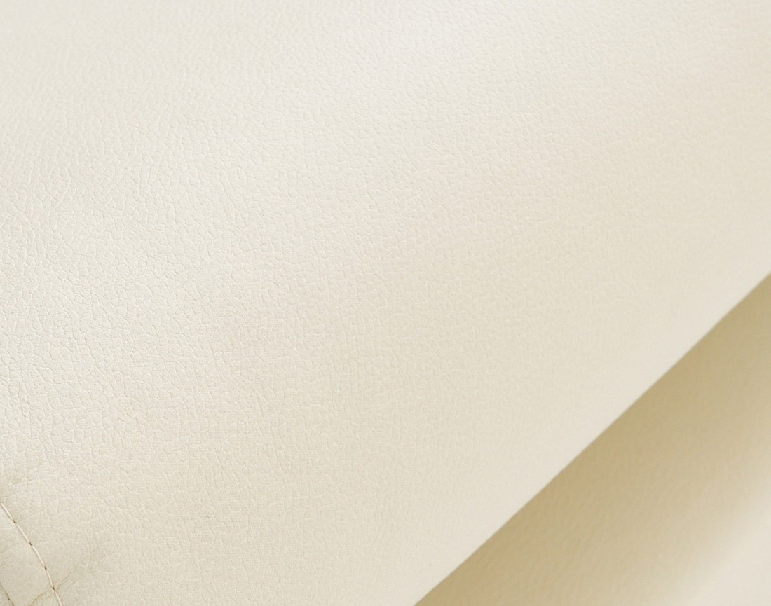 Canapé d'angle gauche 5 places convertible avec coffre et têtières en simili Zaria