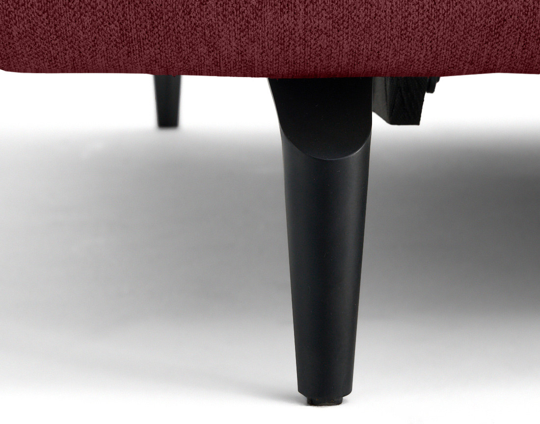 Canapé droit 2 places en tissu Vicence