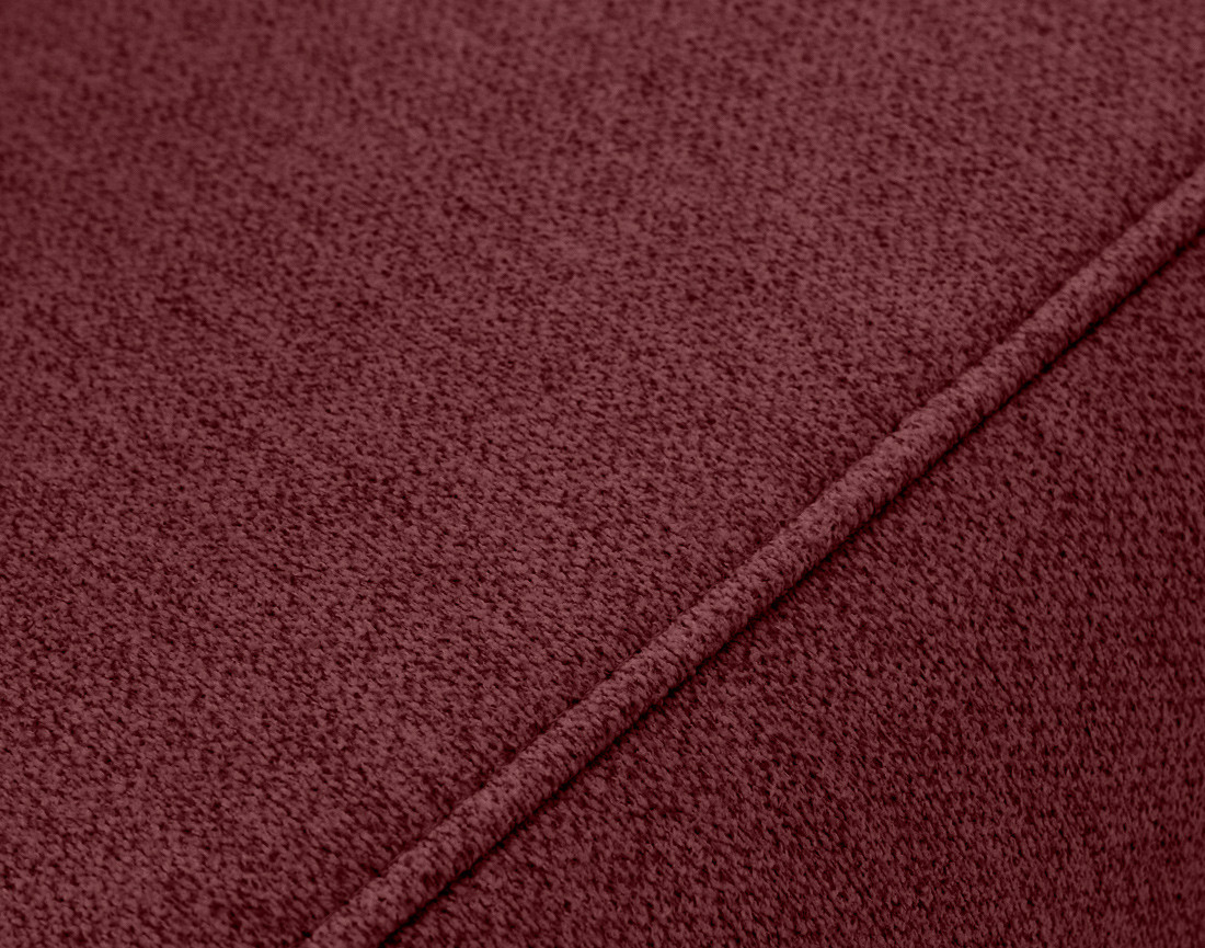 Canapé droit 2 places en tissu Vicence