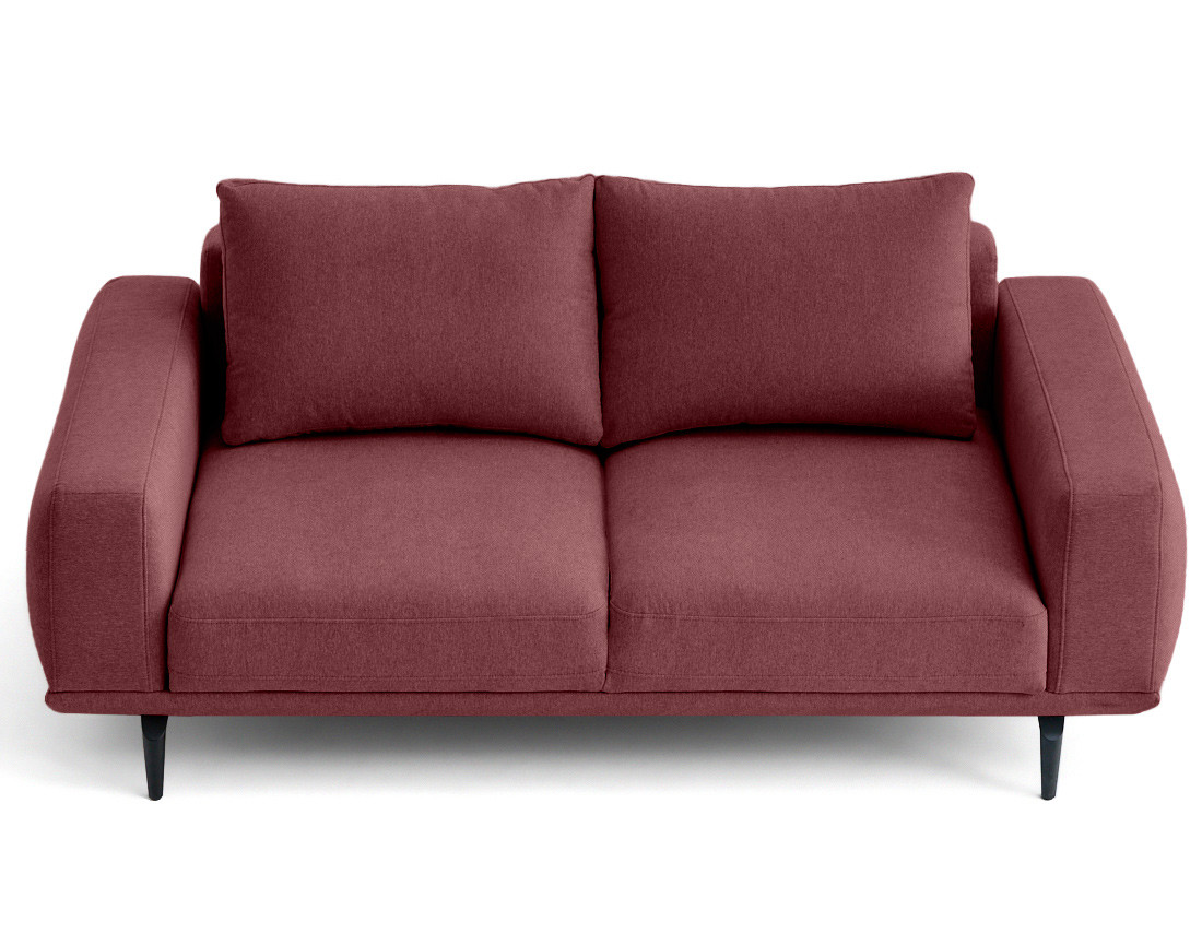 Canapé droit 2 places en tissu Vicence