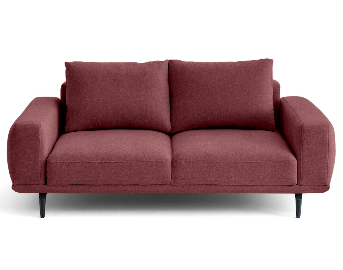 Canapé droit 2 places en tissu Vicence