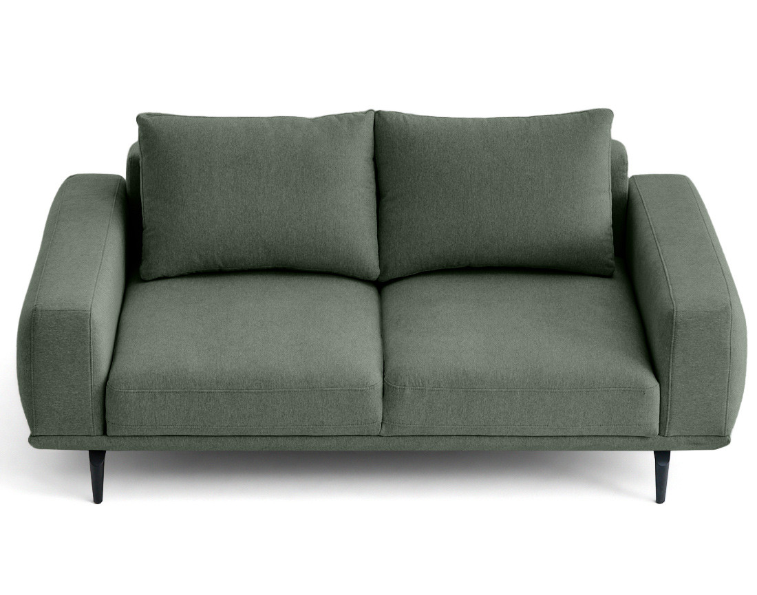 Canapé droit 2 places en tissu Vicence