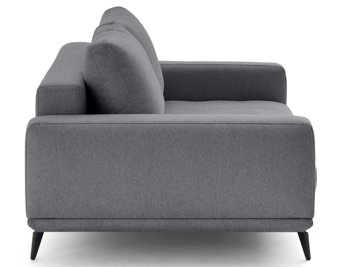 Canapé droit 2 places en tissu Vicence