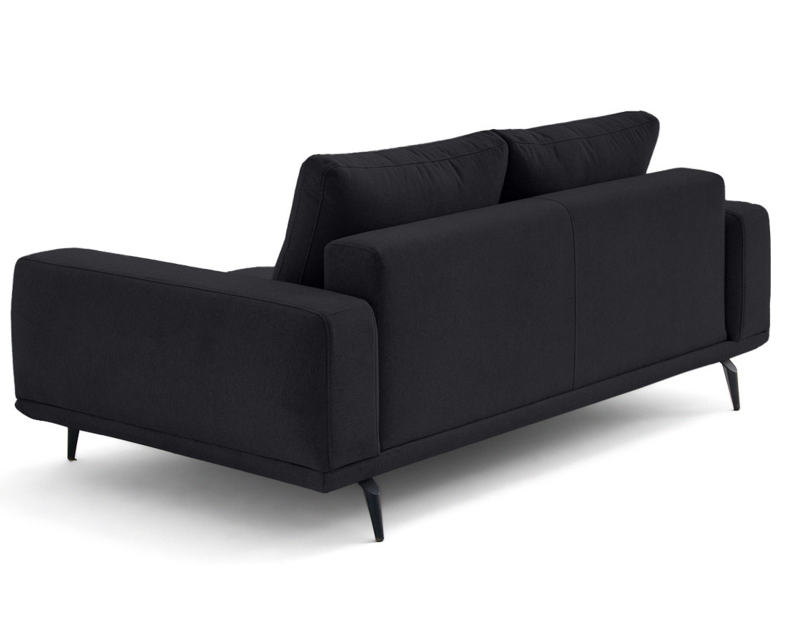 Canapé droit 2 places en tissu Vicence