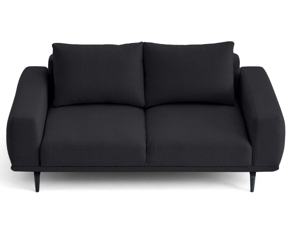 Canapé droit 2 places en tissu Vicence