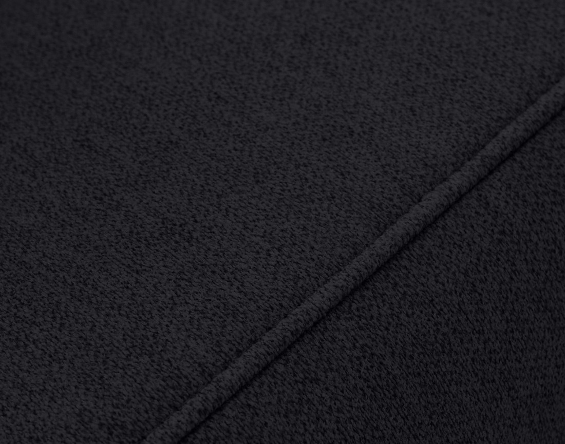 Canapé droit 3 places convertible en tissu Vicence