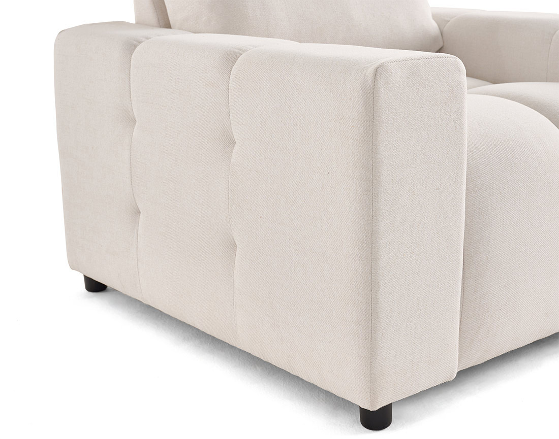 Fauteuil en tissu Crocus