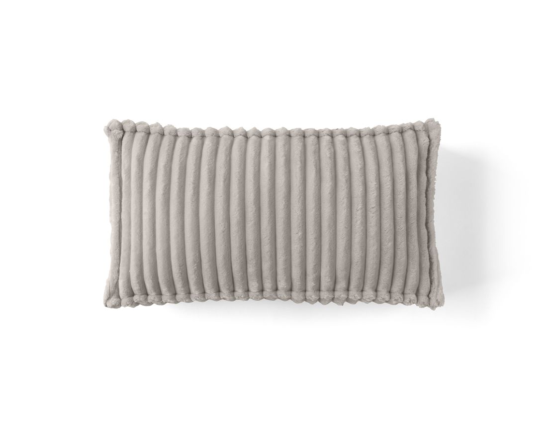 Stella - coussin - en velours côtelé grosses côtes - 32x57 cm Lisa Design