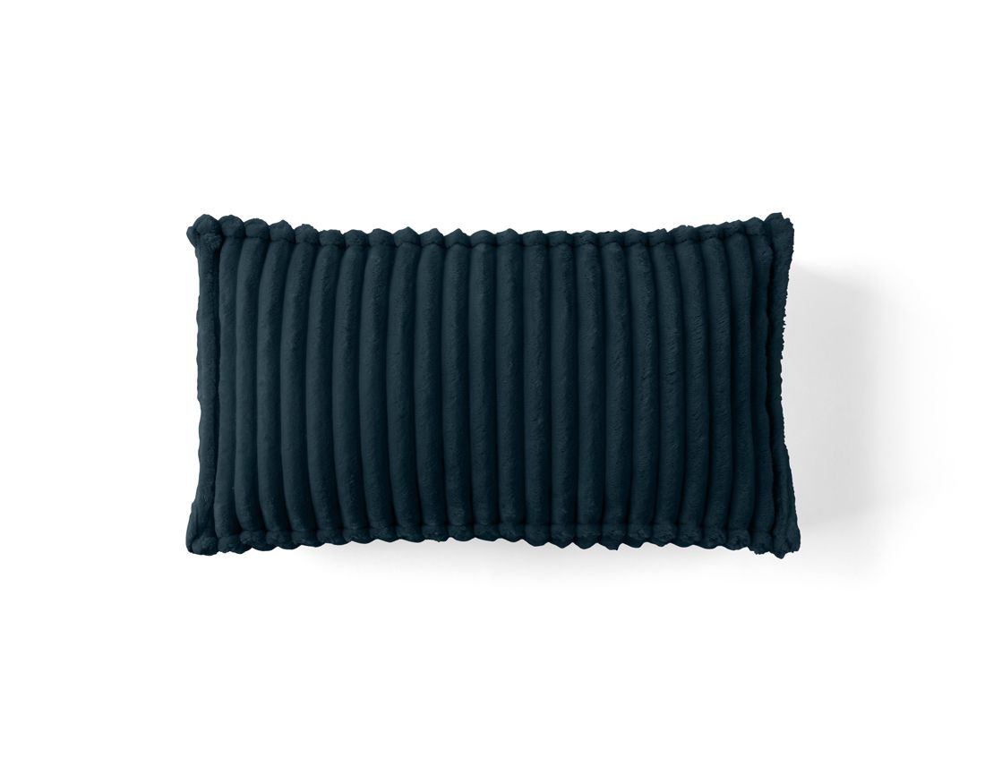 Stella - coussin - en velours côtelé grosses côtes - 32x57 cm Lisa Design