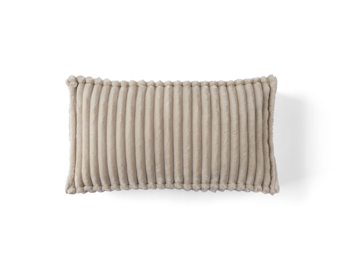 Stella - coussin - en velours côtelé grosses côtes - 32x57 cm Lisa Design