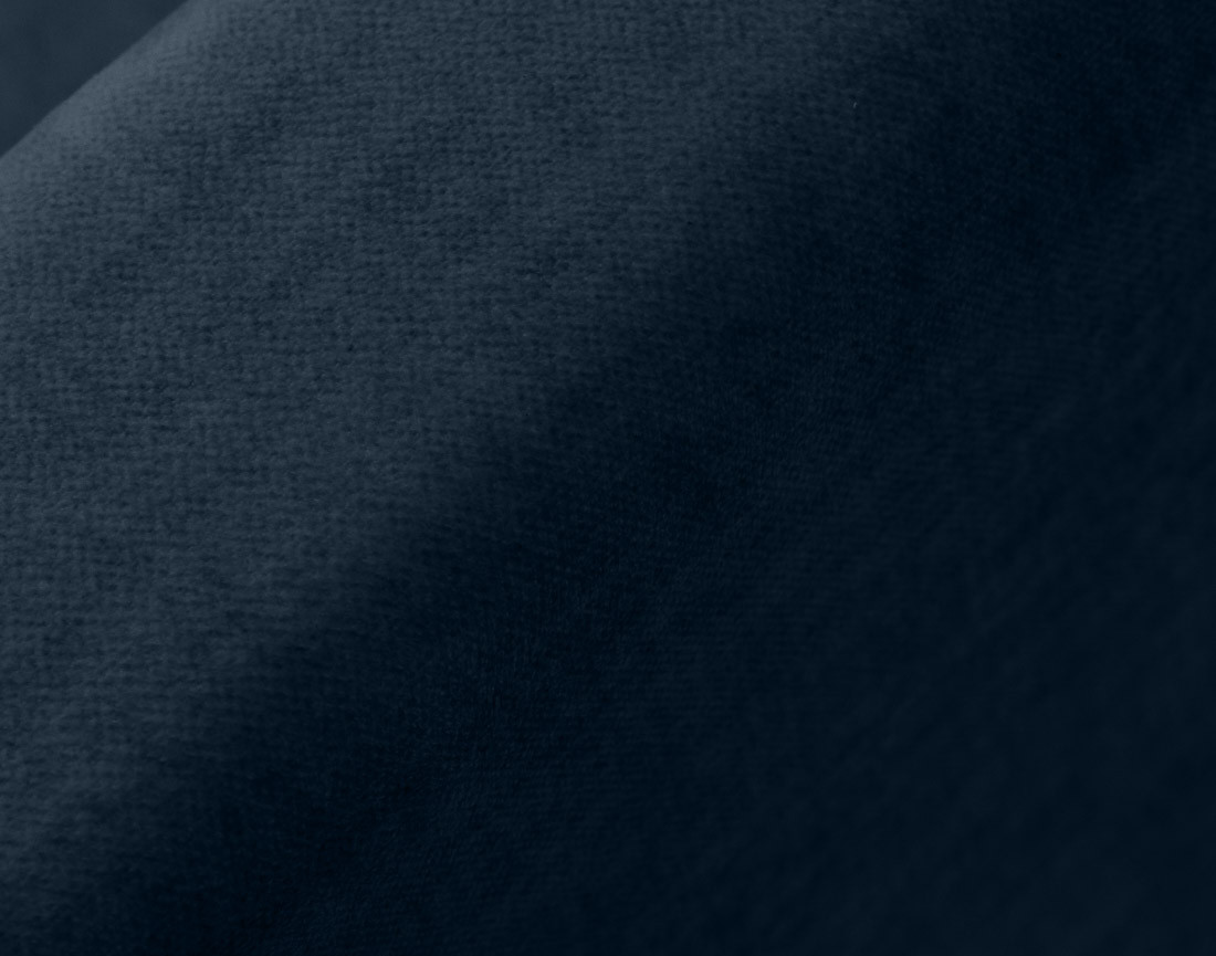 Canapé droit déhoussable 2 places en velours Serena