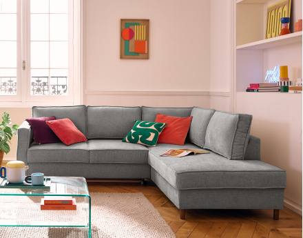 Canapé d'angle droit 5...