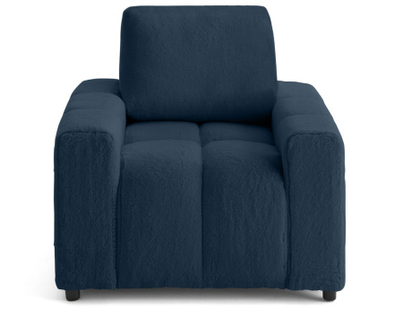 Fauteuil en fausse fourrure Crocus
