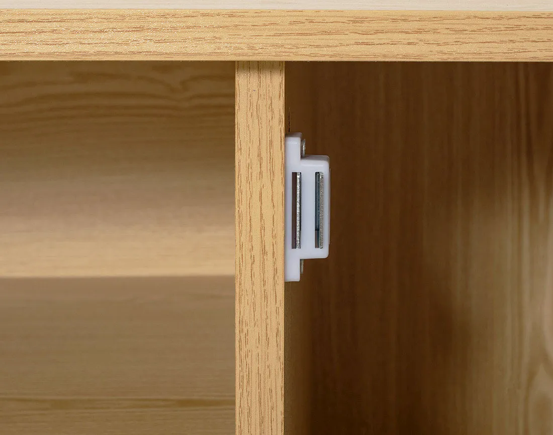 Nagato - meuble tv - bois - 120 cm Bestmobilier