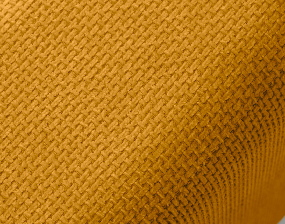 Fauteuil en velours texturé Pivoine