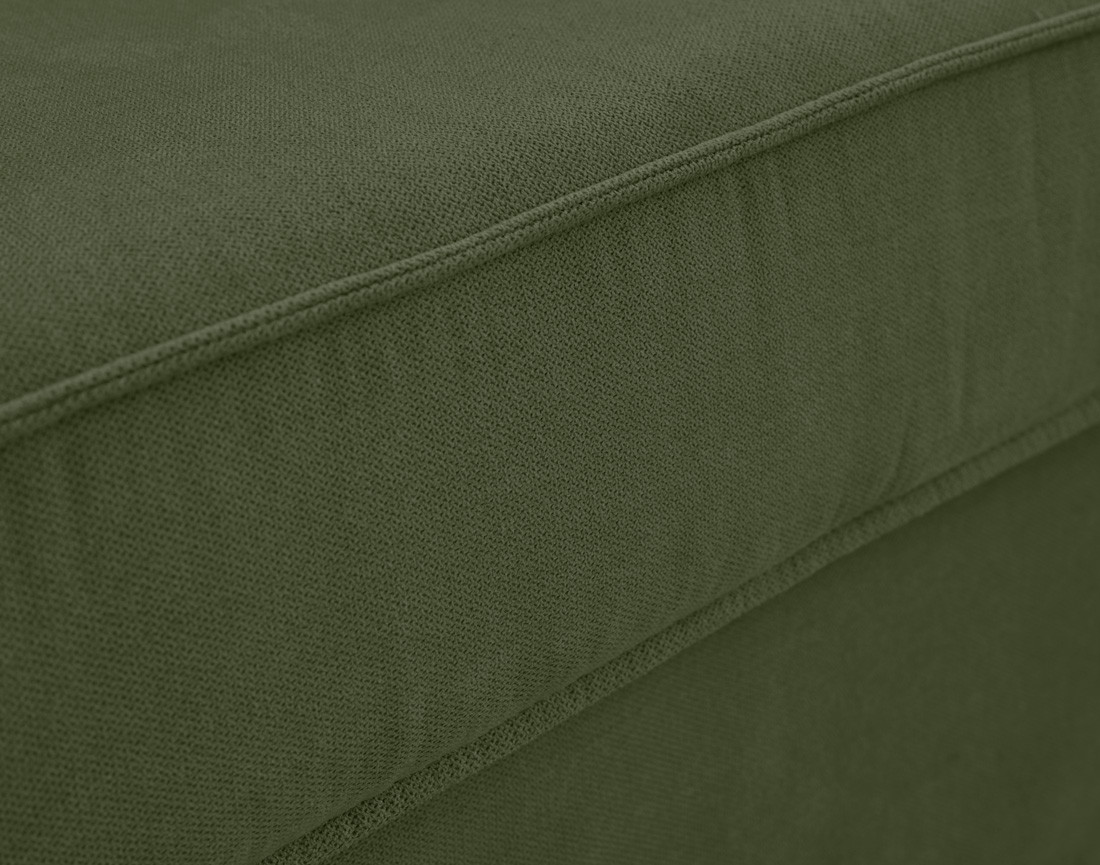 Canapé déhoussable d'angle droit 5 places en tissu Jake