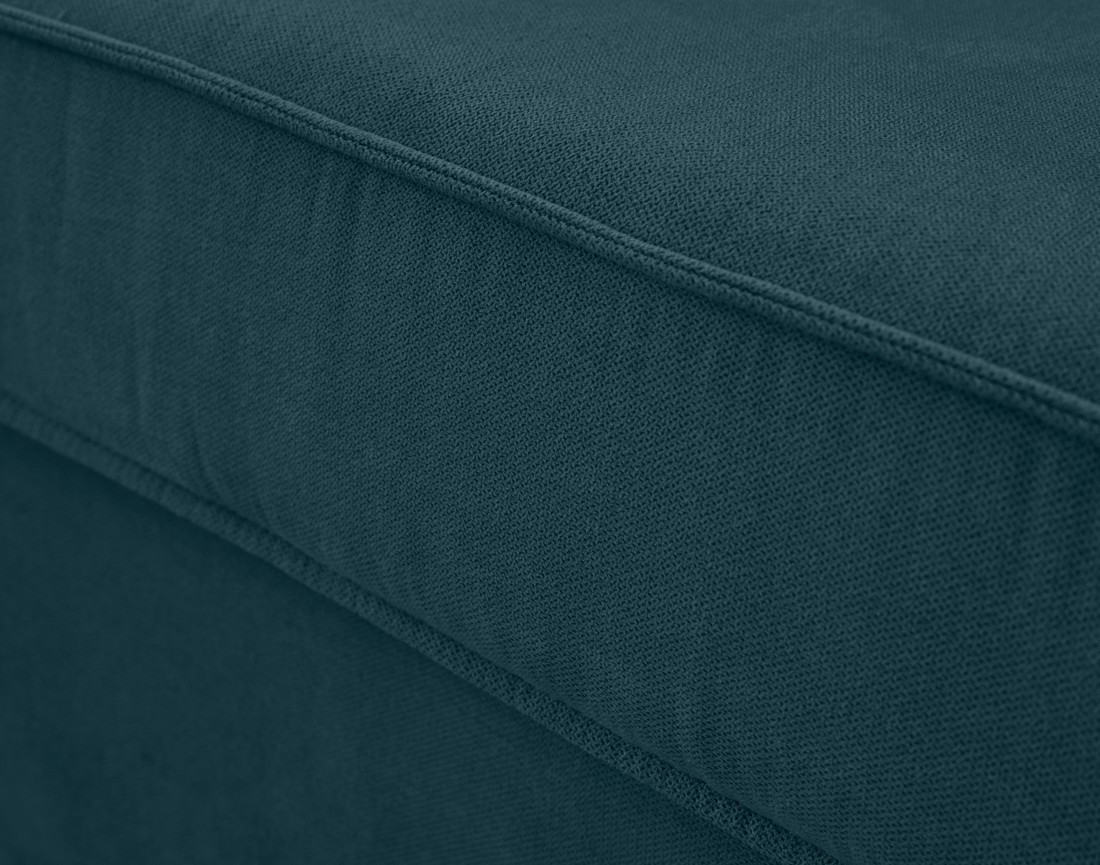 Canapé déhoussable d'angle gauche 5 places en tissu Jake