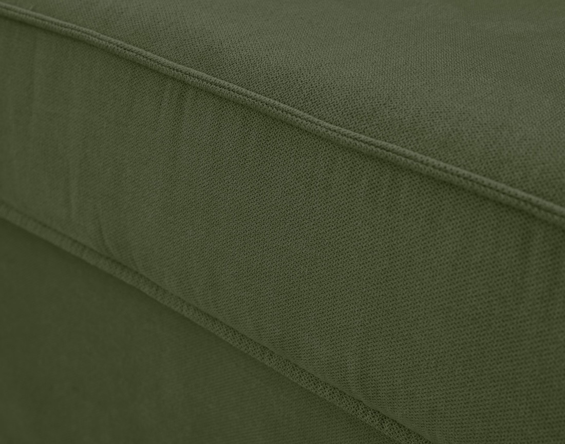 Canapé déhoussable d'angle gauche 5 places en tissu Jake
