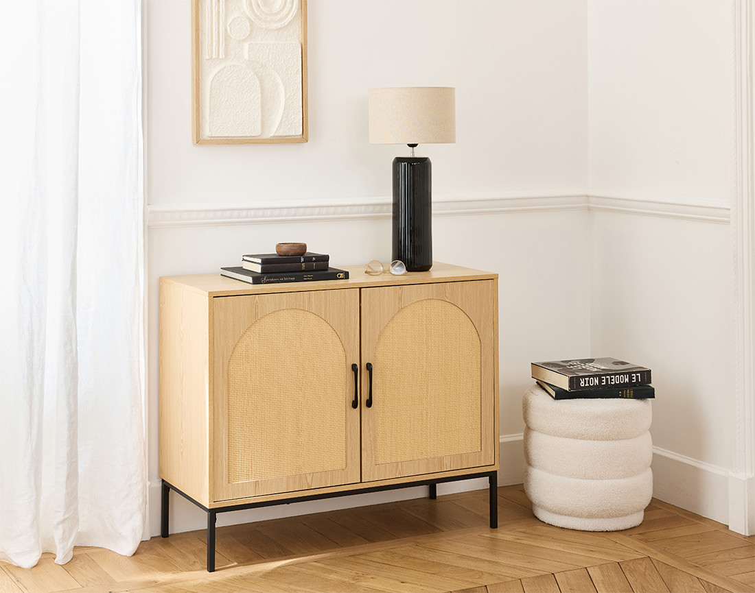 Buffet bas bois 100 cm Nagato