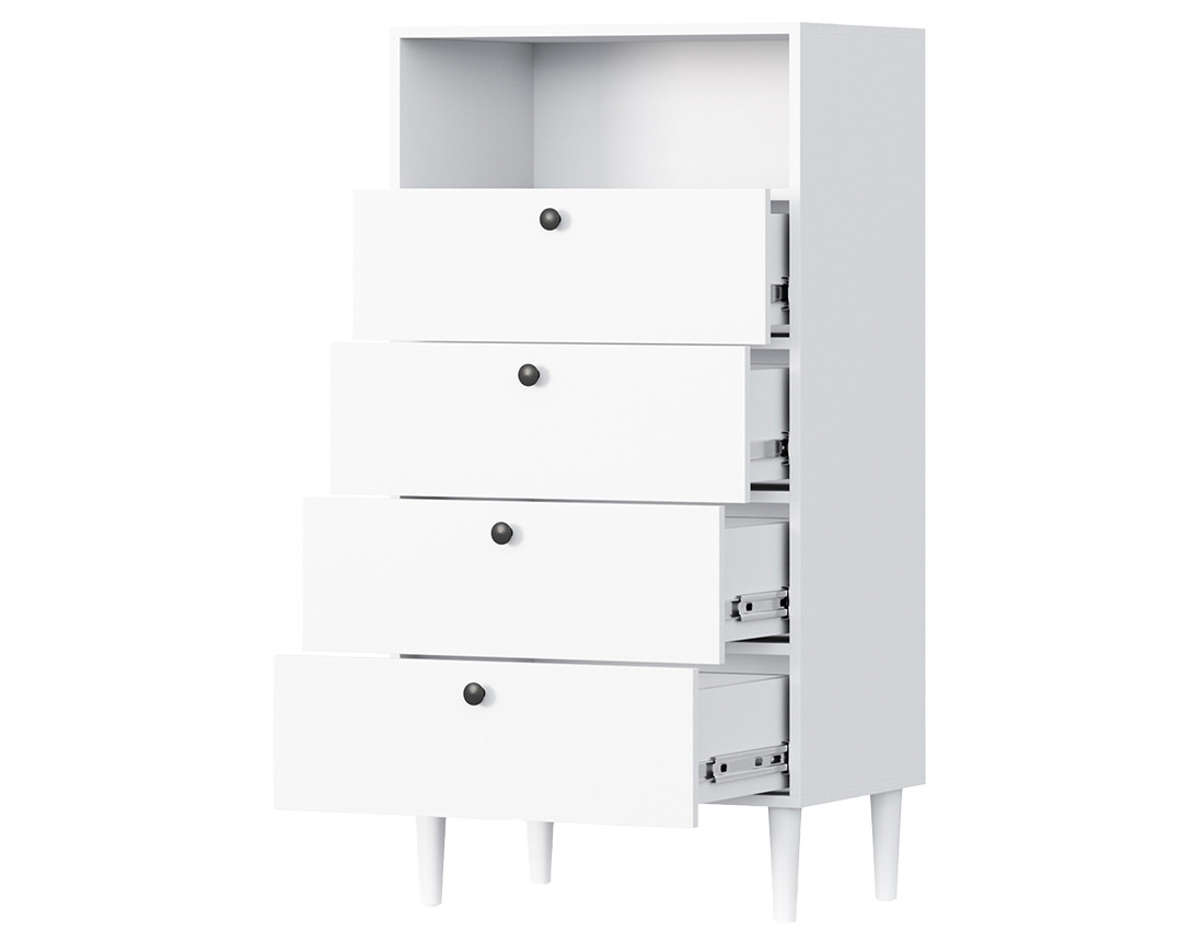 Commode blanc 60x115 cm Gaby