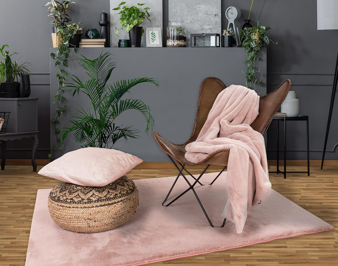 Plaid 150x200 cm en fausse fourrure Joy