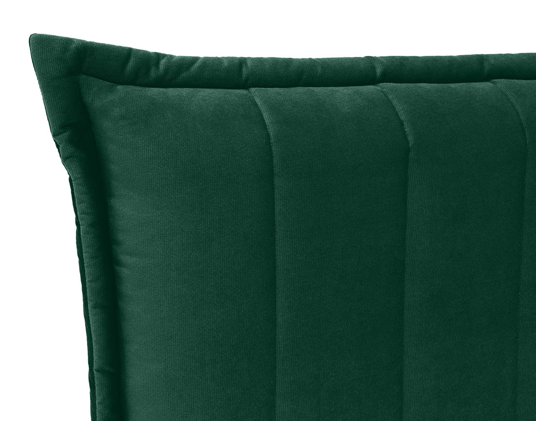 Lit coffre 140x200 cm en velours Esmee