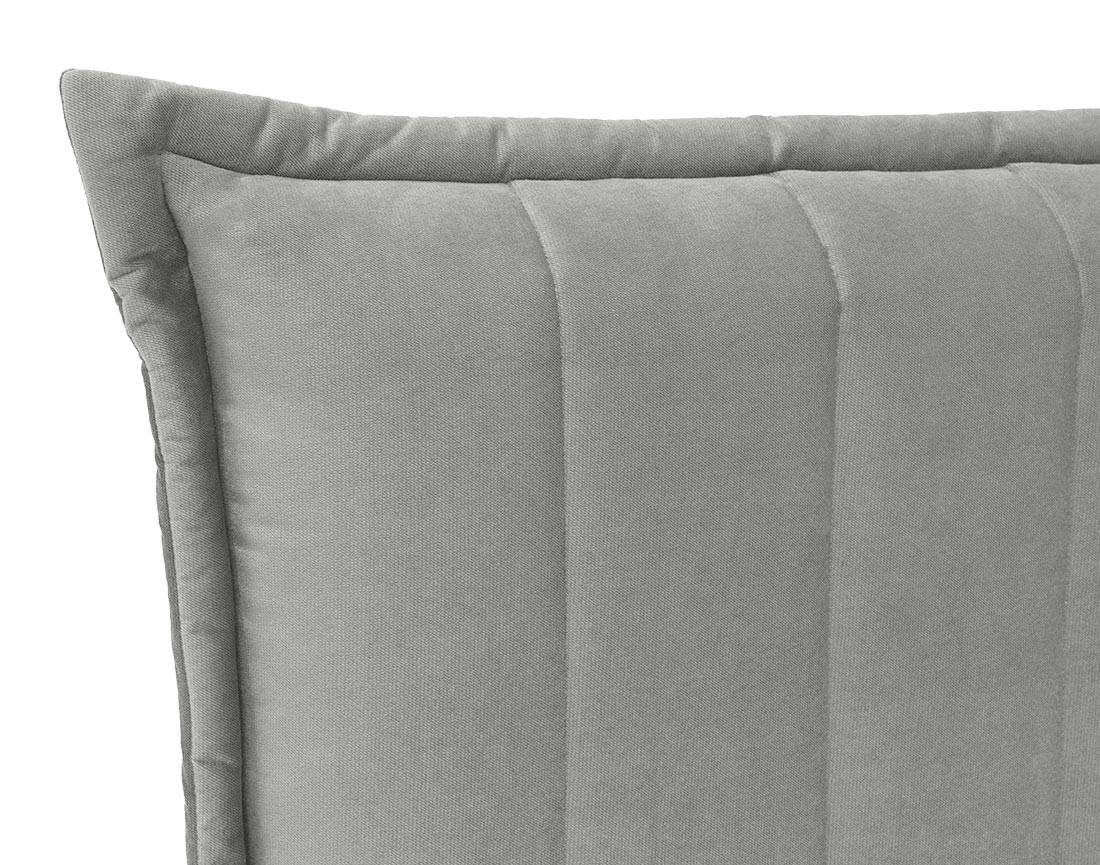 Lit coffre 140x200 cm en velours Esmee