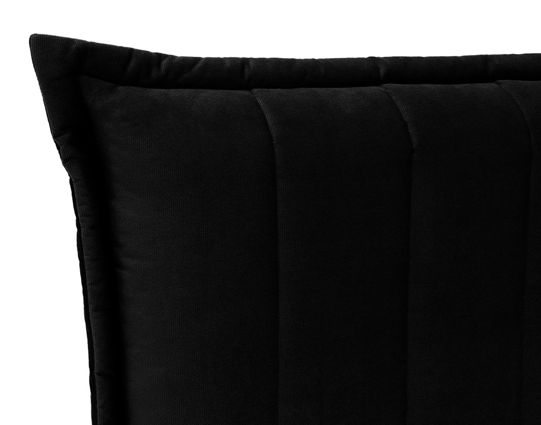 Lit coffre 160x200 cm en velours Esmee