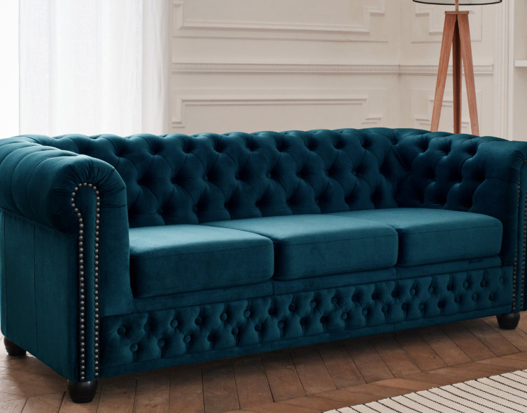 Canapé Chesterfield 3...
