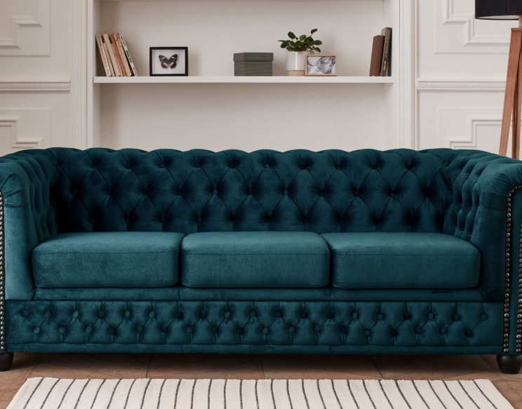 Canapé Chesterfield 3...