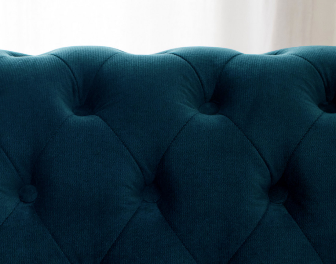 Canapé Chesterfield 3 places en velours William