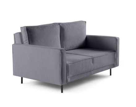 Canapé droit 2 places en tissu Charlie