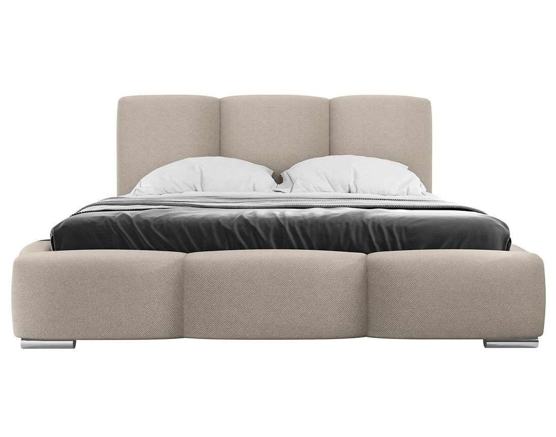 Lit coffre 160x200 cm en velours Noa