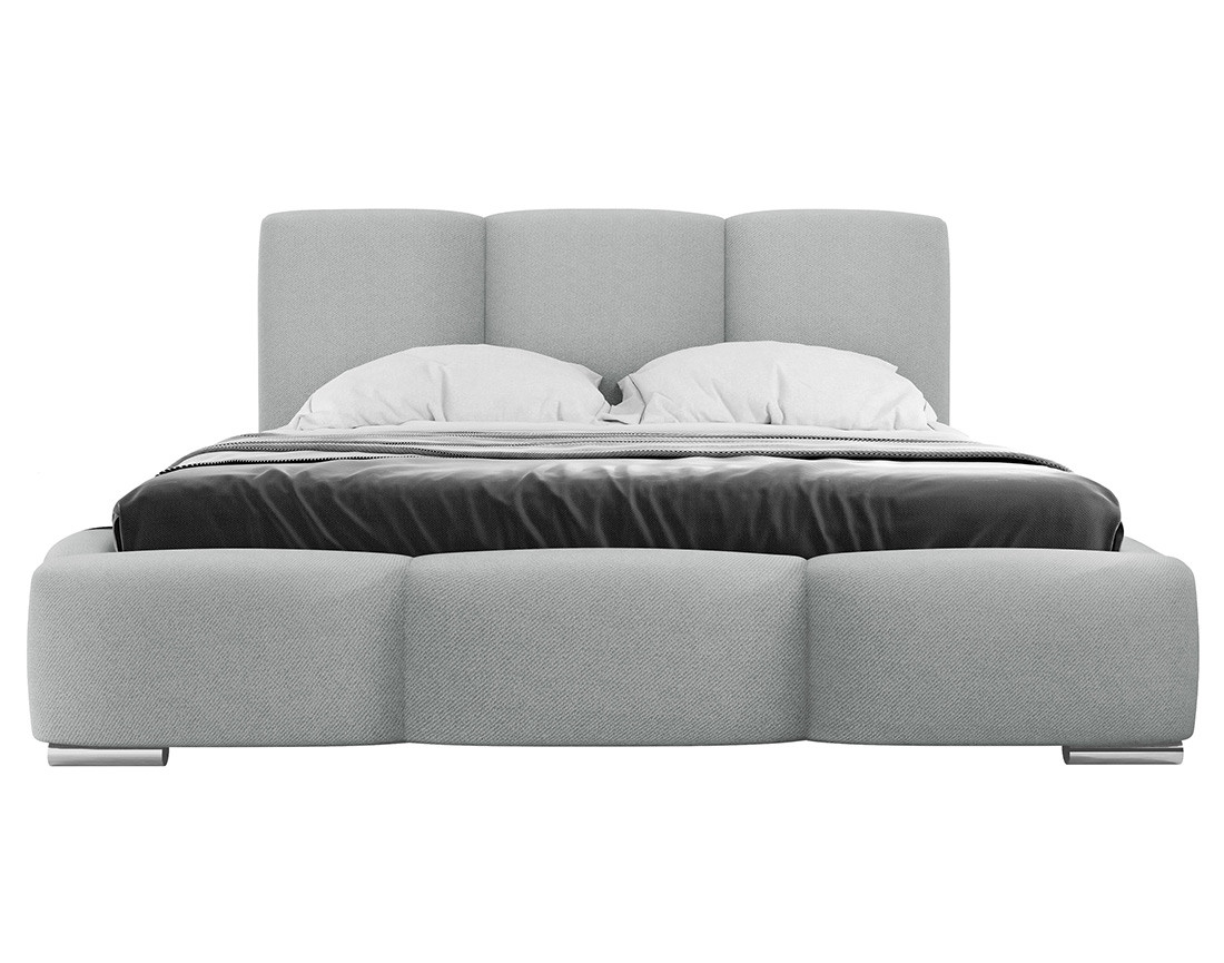 Lit coffre 160x200 cm en velours Noa