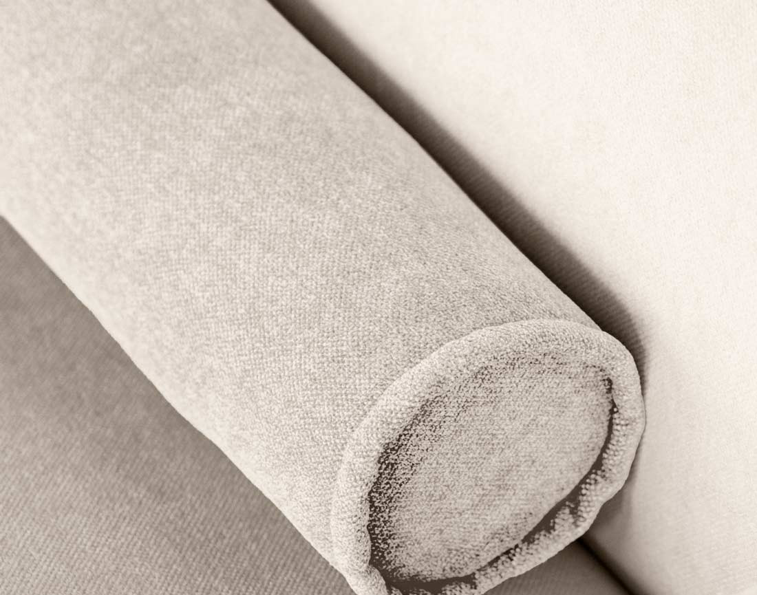 Module d'assise gauche en tissu texturé Felix