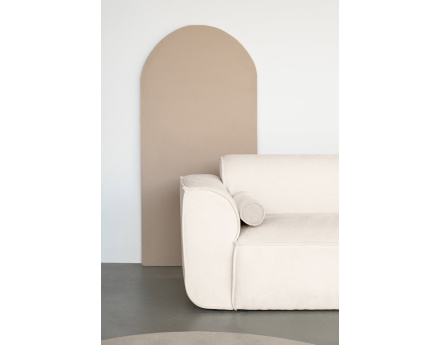 Module d'assise gauche en tissu texturé Felix