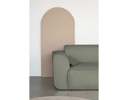 Module d'assise gauche en tissu texturé Felix