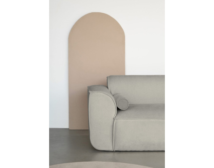 Module d'assise gauche en tissu texturé Felix