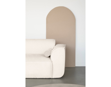 Module d'assise droit en tissu texturé Felix