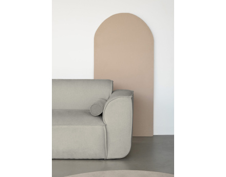 Module d'assise droit en tissu texturé Felix