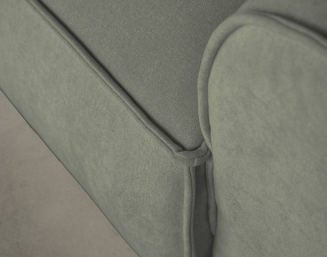 Canapé modulable d'angle gauche 4 places en tissu texturé Felix
