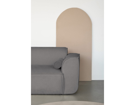 Module d'assise droit en tissu texturé Felix