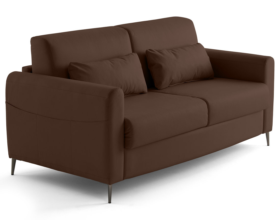 Canapé 3 places convertible express quotidien en simili Owen